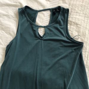 Cynthia Rowley soft teal tank top